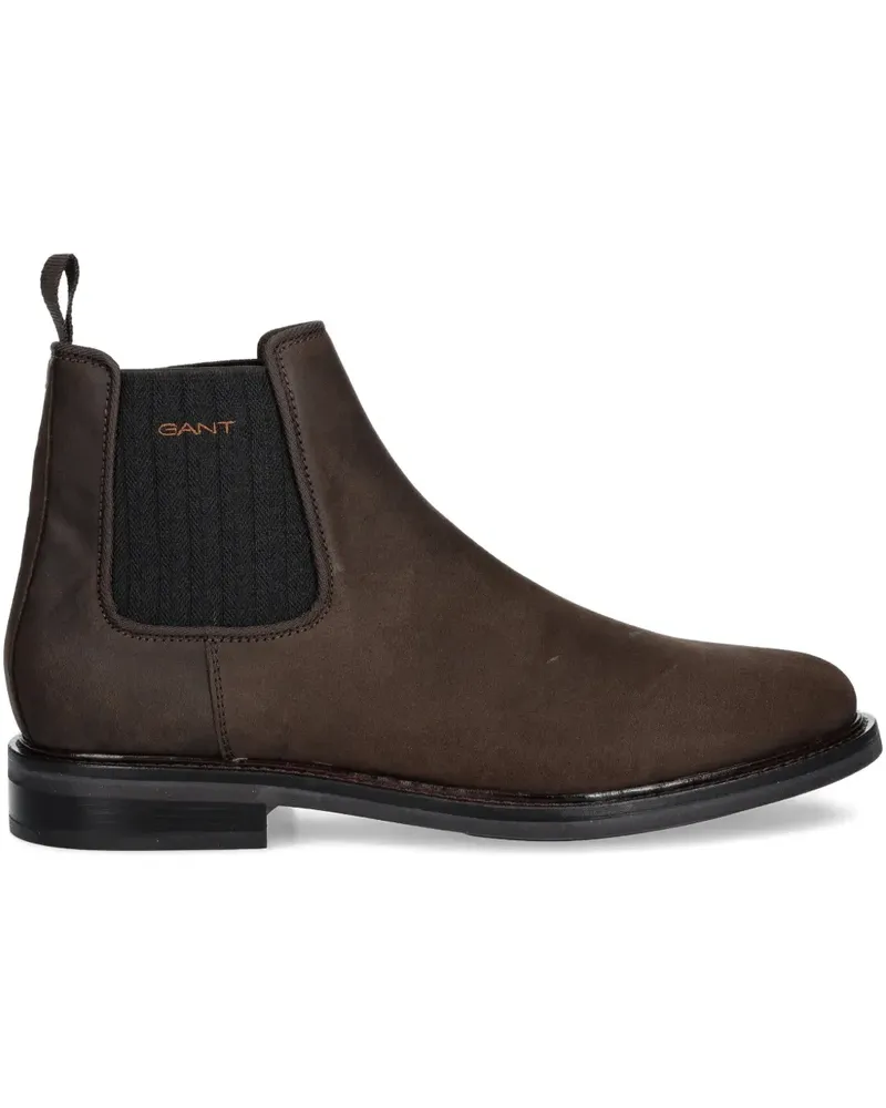 Gant Chelsea-Boots mit Lasche - Braun Braun