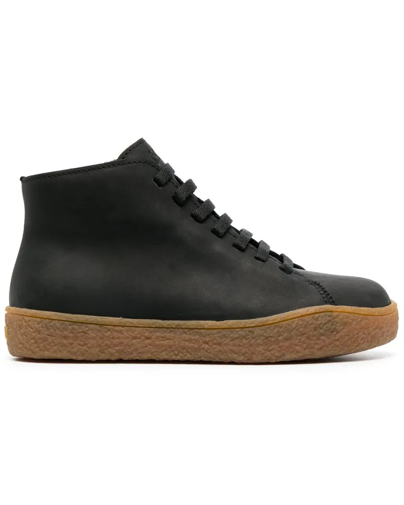Camper Terreno High-Top-Sneakers - Schwarz Schwarz