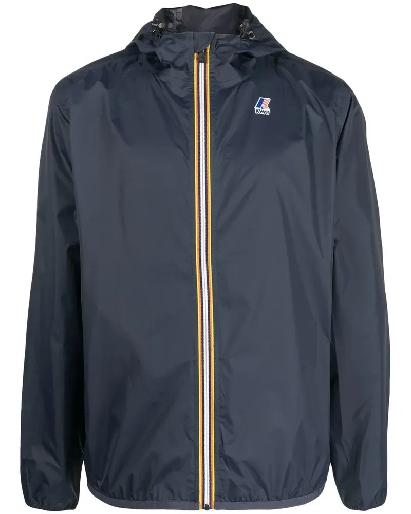 K-Way Le Vrai Kapuzenjacke - Blau Blau