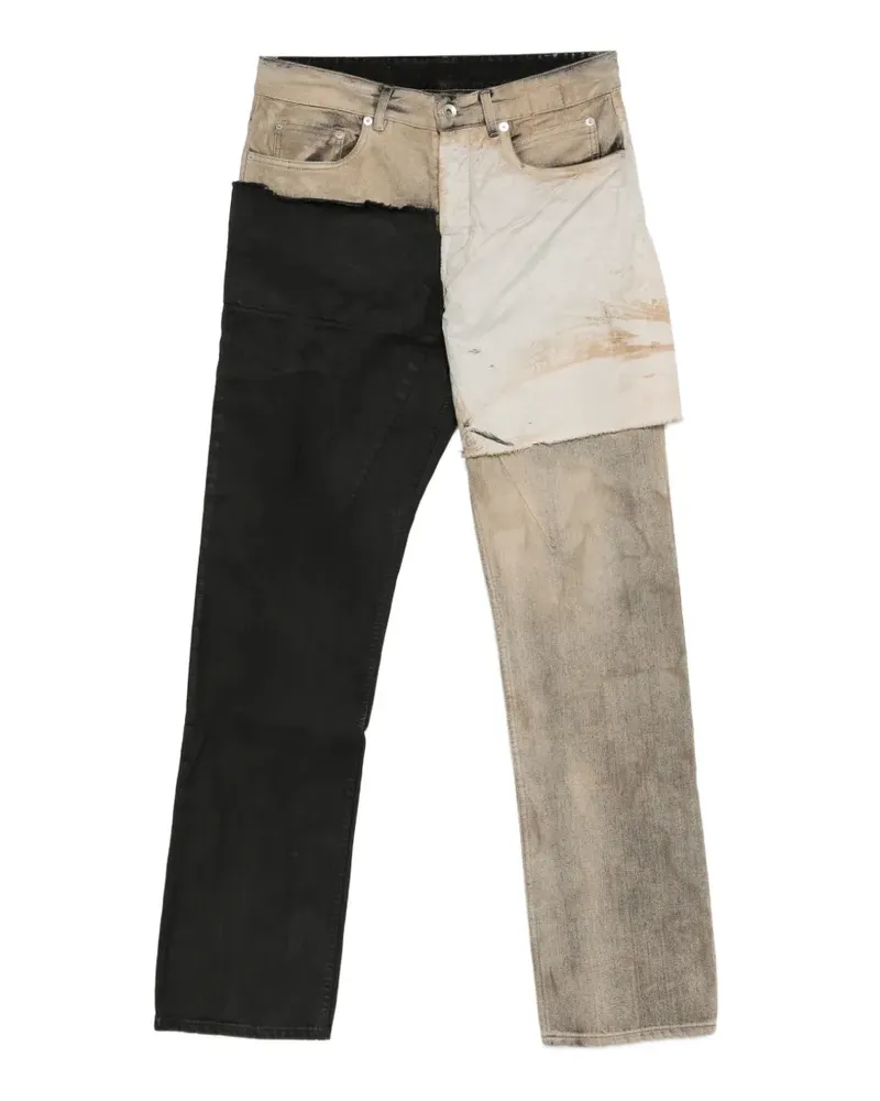 DRKSHDW by Rick Owens patchwork jeans - Schwarz Schwarz