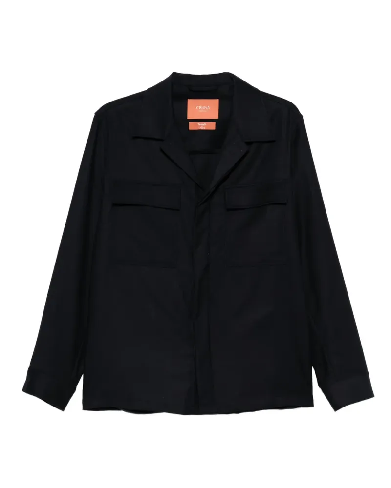 CRUNA Bruges Hemdjacke - Blau Blau