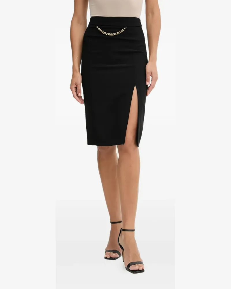 MARCIANO Los Angeles chain slit skirt - Schwarz Schwarz