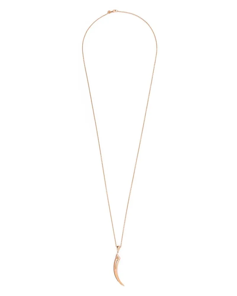 Shaun Leane 18kt Knife Edge Halskette aus Gold-Vermeil Rosa