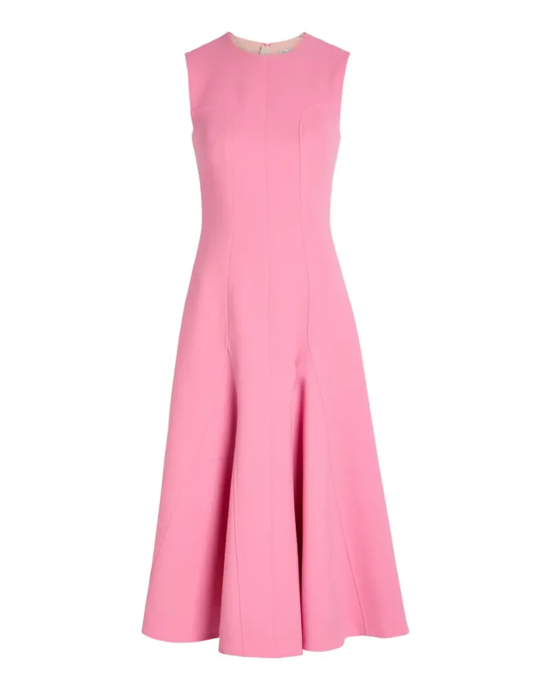 EMILIA WICKSTEAD Benicia sleeveless midi dress - Rosa Rosa