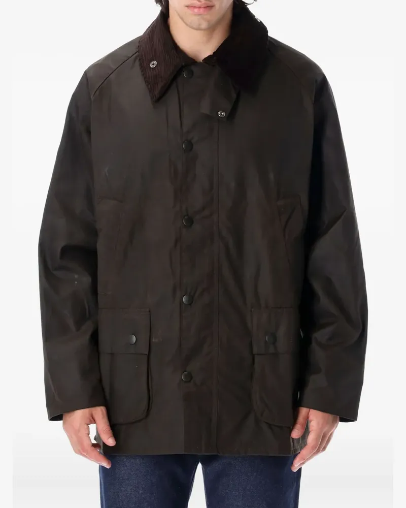 Barbour Classic Bedale® Mantel mit Knöpfen - Grün Grün
