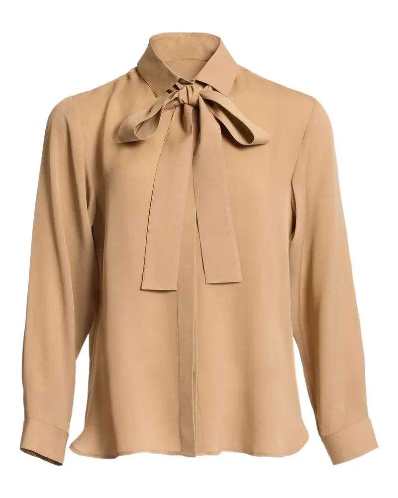 Elie Saab silk shirt - Nude Nude