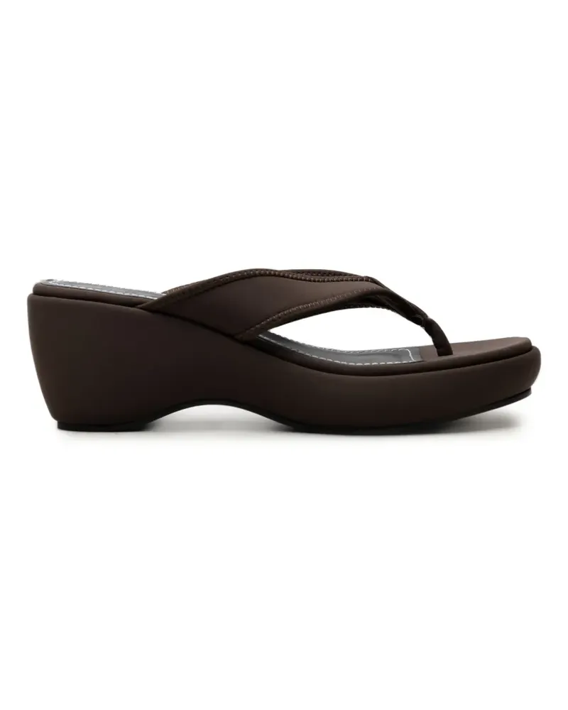 STAUD REMY wedged sandals - Braun Braun