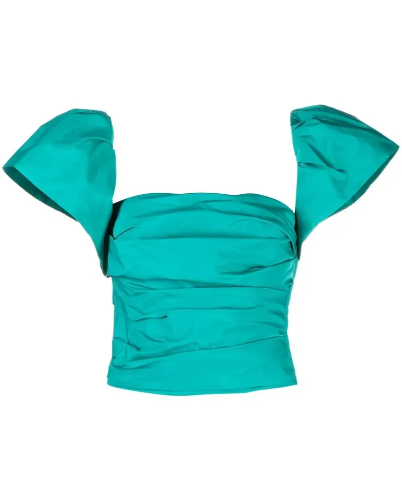 Pinko Geraffte Bluse - Grün Grün