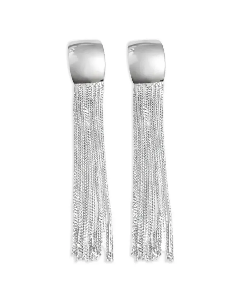 Federica Tosi Julie long earrings - Silber Silber