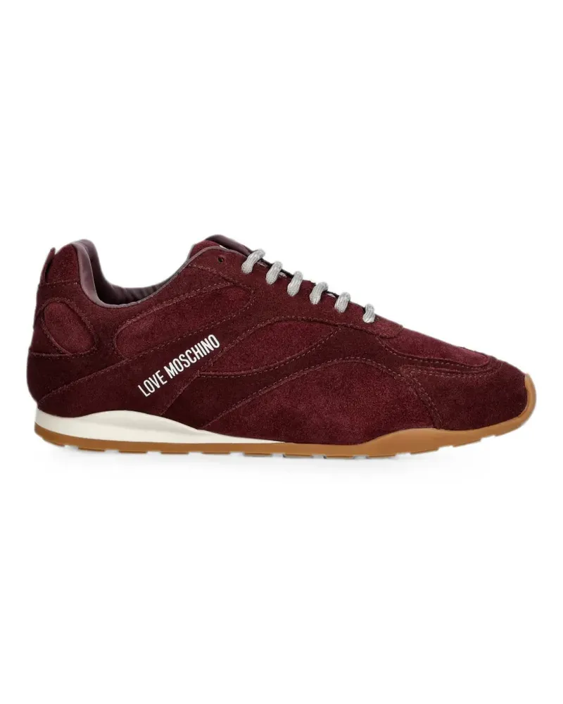 Moschino Sneakers mit Kontrasteinsätzen - Rot Rot