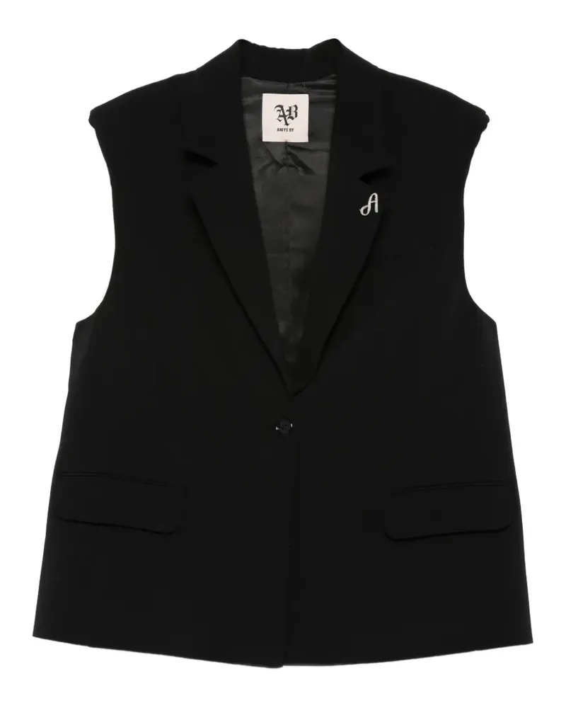 Aniye By Bella tailored waistcoat - Schwarz Schwarz