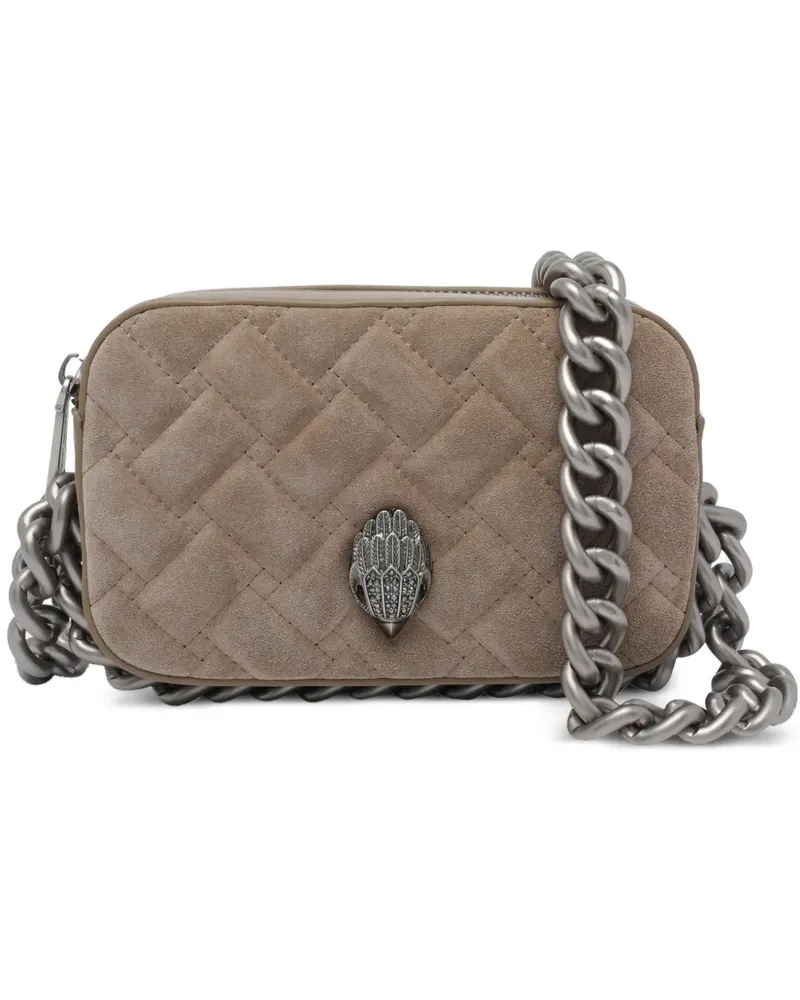 Kurt Geiger small Kensington chain-strap shoulder bag - Nude Nude