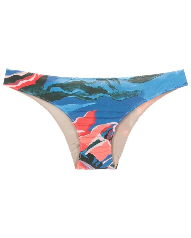 Clube Bossa Niarchos Bikinihöschen mit Print Blau