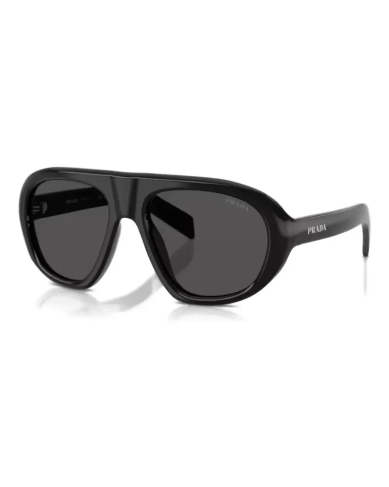 Prada navigator-frame sunglasses - Schwarz Schwarz