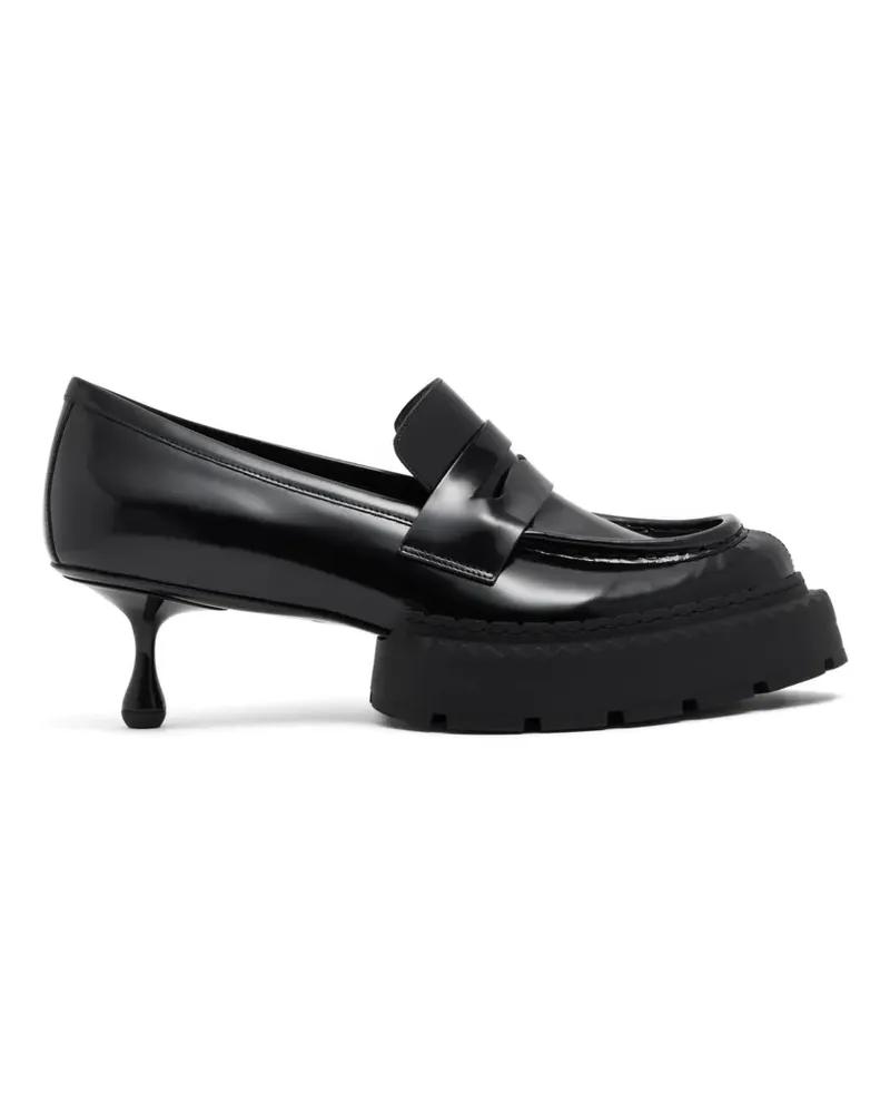 Noir Kei Ninomiya x Jimmy Choo Maxi Loafer - Schwarz Schwarz