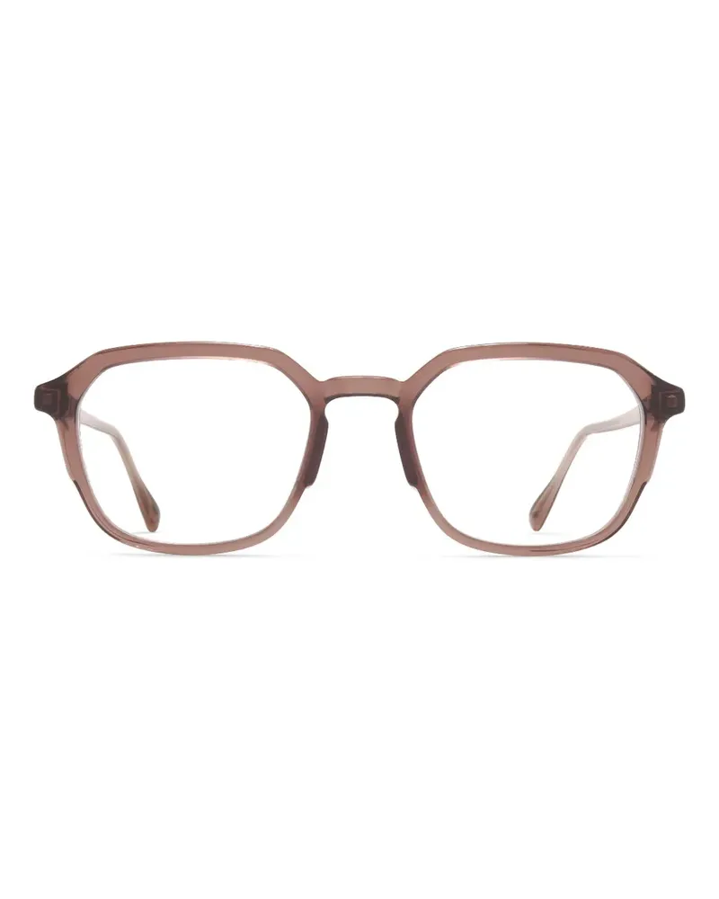 Mykita Brille mit eckigem Gestell - Braun Braun