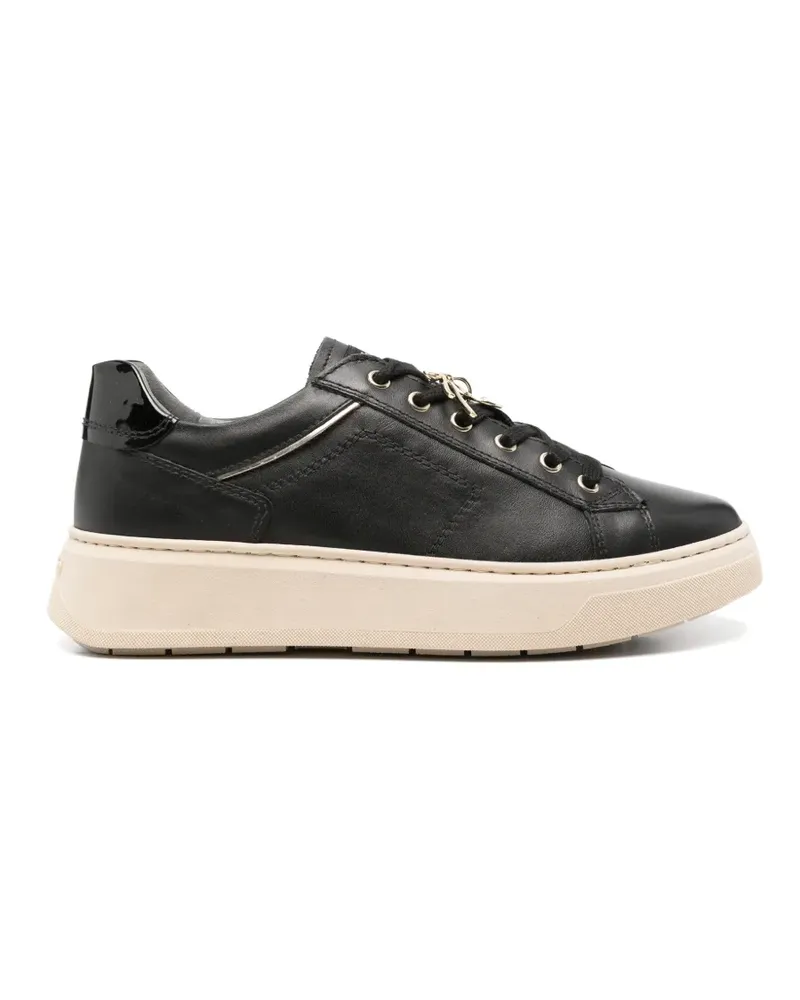 Nero Gardini Sneakers mit Logo-Anhänger - Schwarz Schwarz