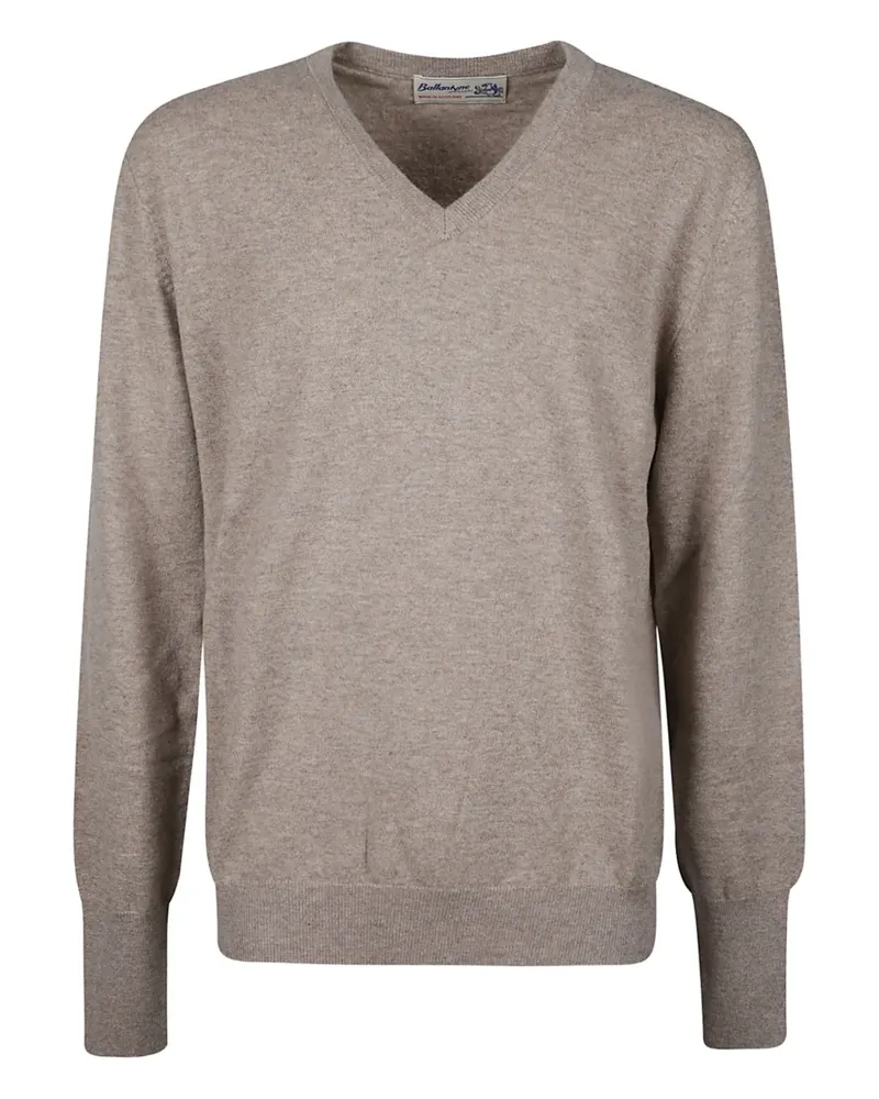 Ballantyne V-neck sweater - Nude Nude