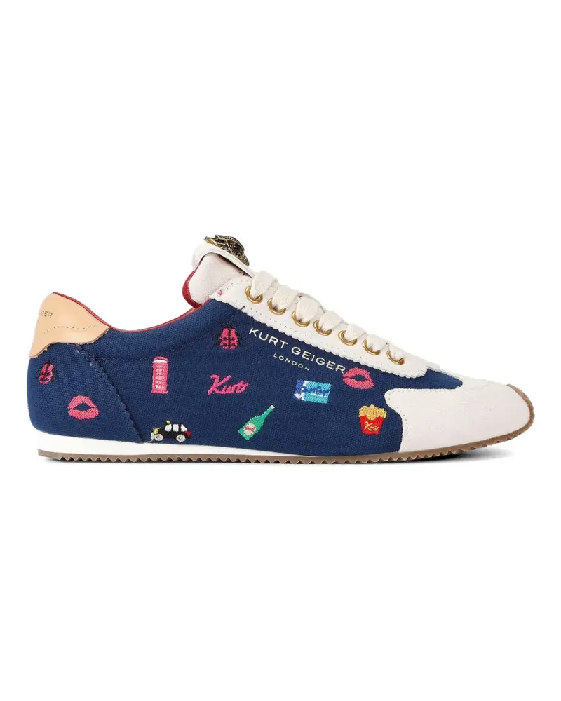 Kurt Geiger Islington Sneakers - Blau Blau