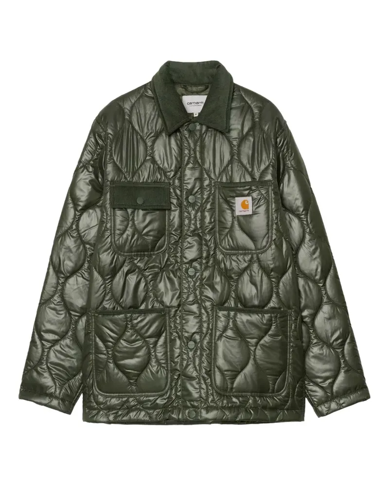 Carhartt WIP Gesteppte Oscar Jacke - Grün Grün