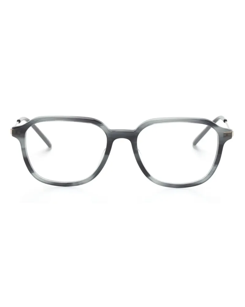 Gucci Eckige Brille in Schildpattoptik - Grau Grau