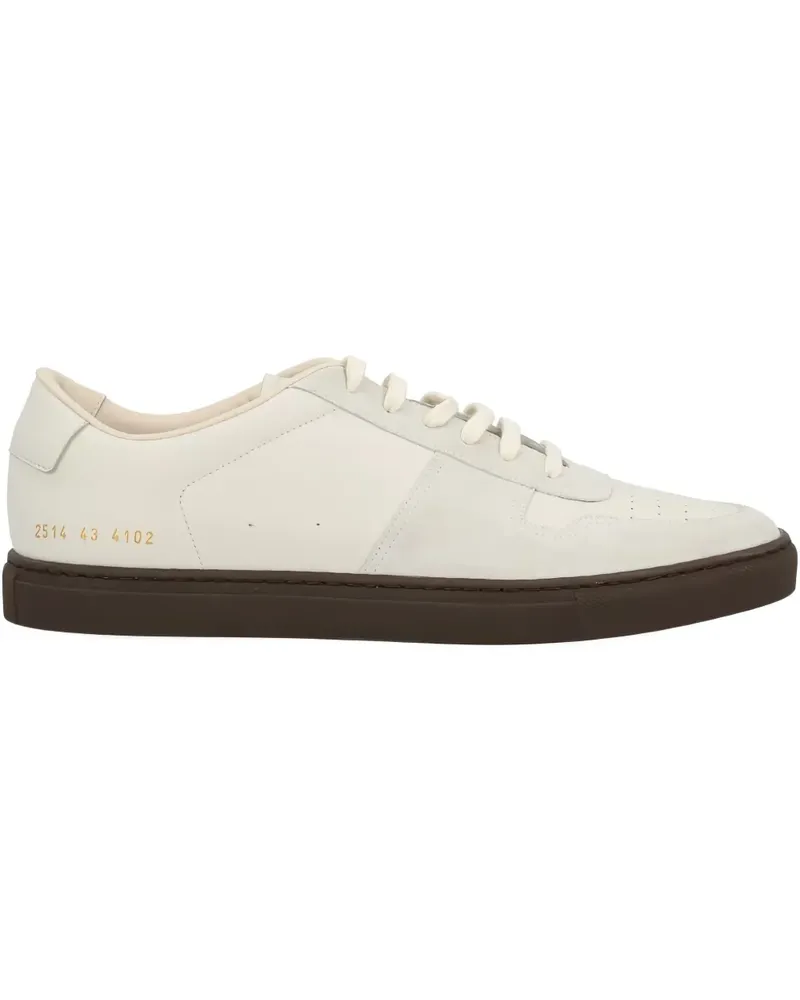Common Projects suede panels sneakers - Nude Nude