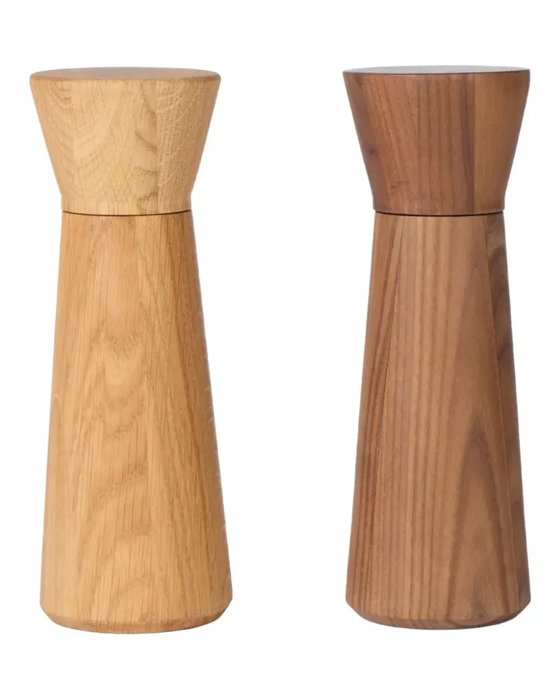 The Conran Shop Istria Salz- und Pfeffermühle (2er-Set) - Braun Braun