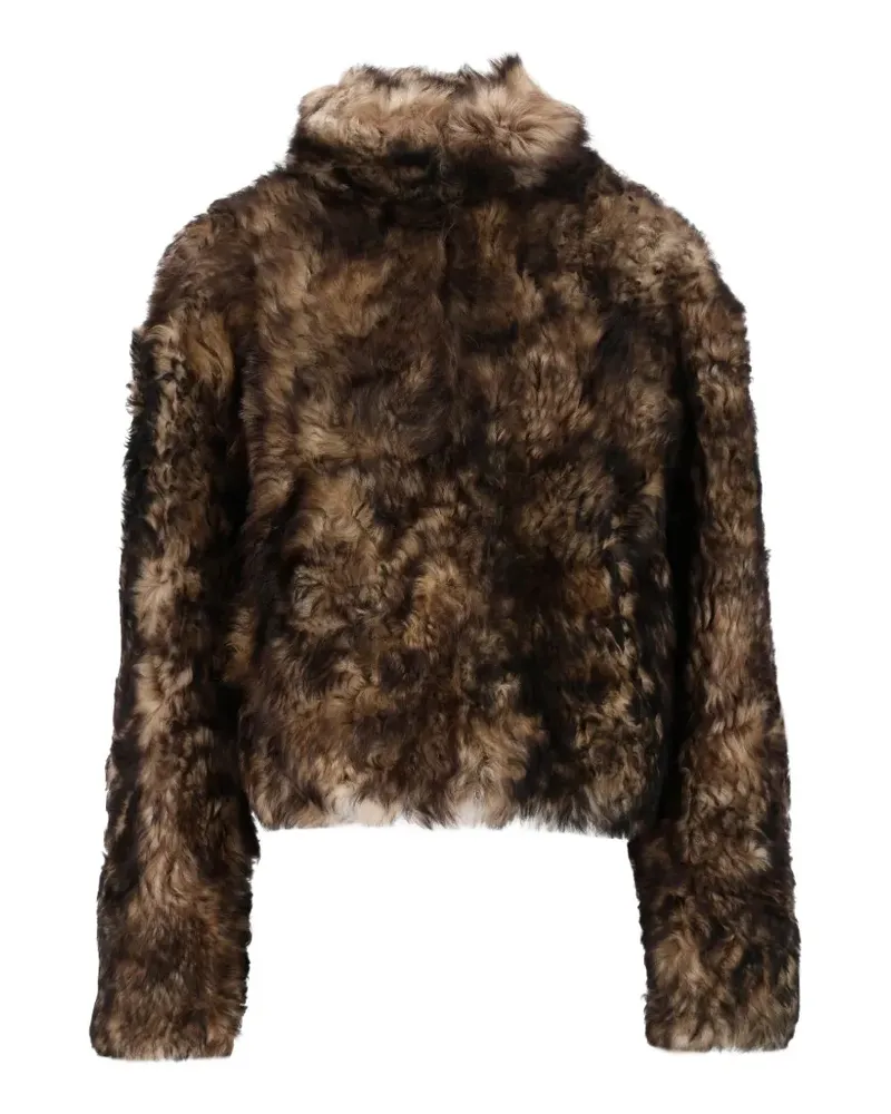 Durazzi Milano Jacke mit Reißverschluss - Braun Braun