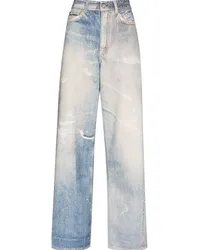 Our Legacy Boyfriend-Jeans im Distressed-Look Blau