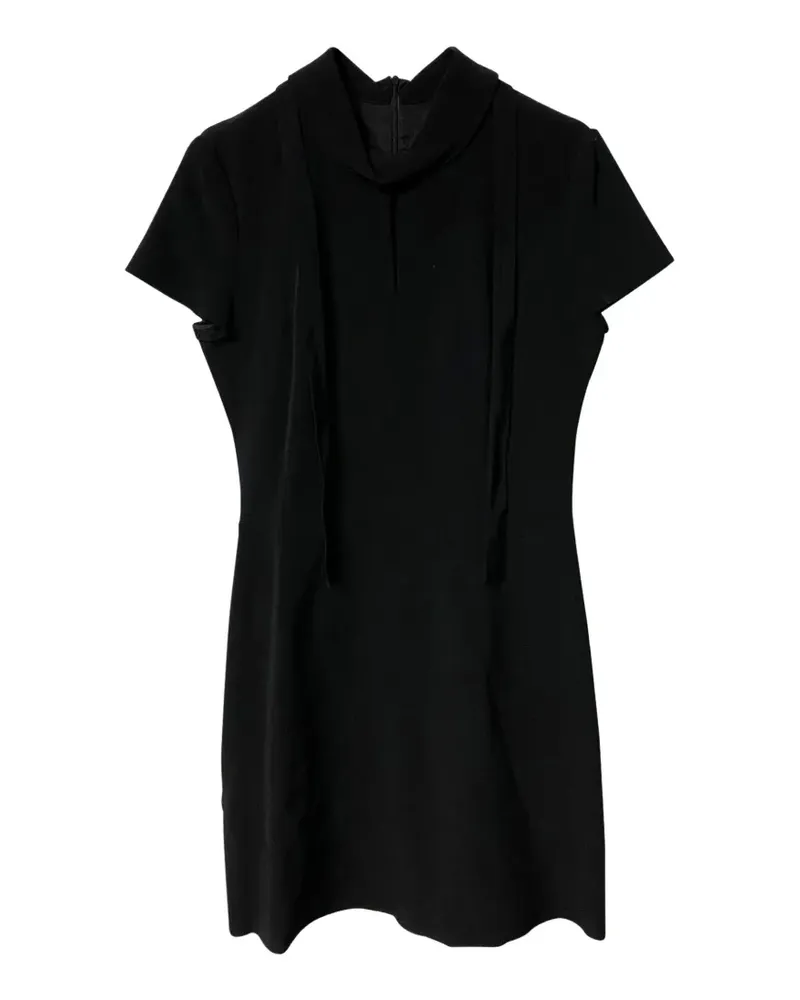 HUGO BOSS short-sleeves mini dress - Schwarz Schwarz