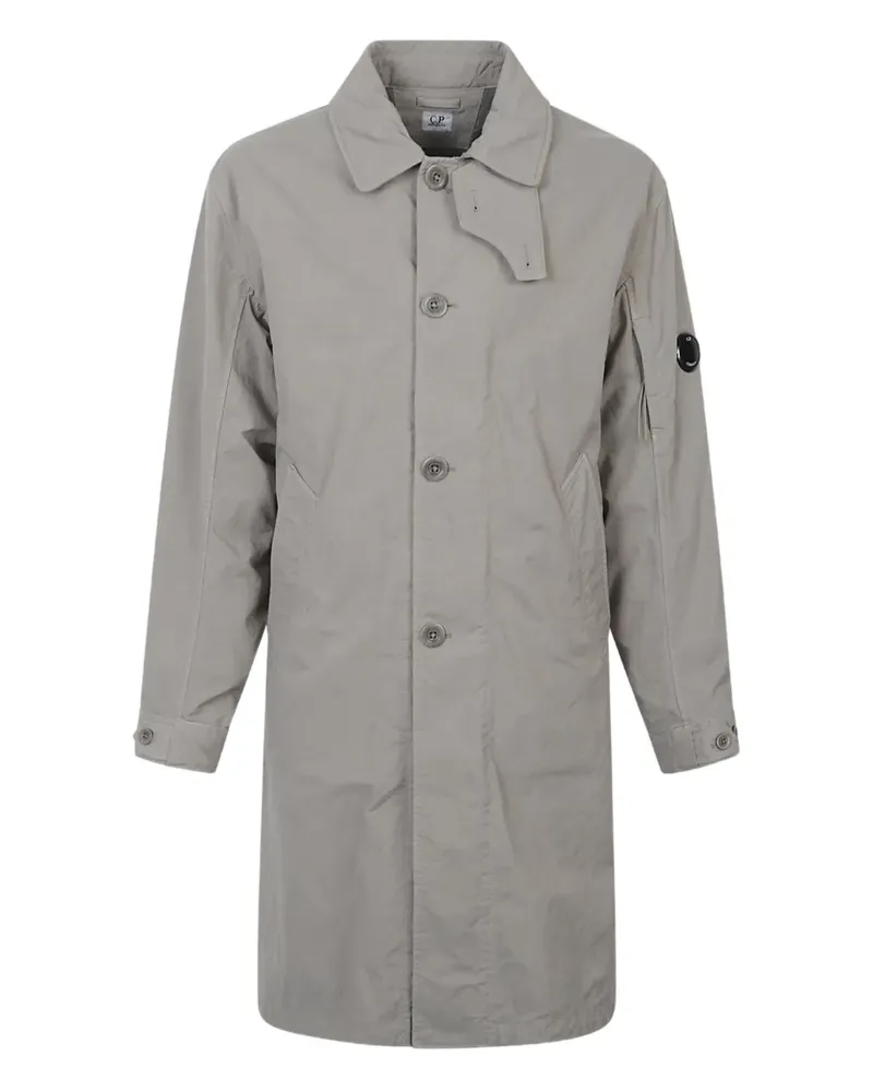C.P. Company buttoned coat - Grau Grau