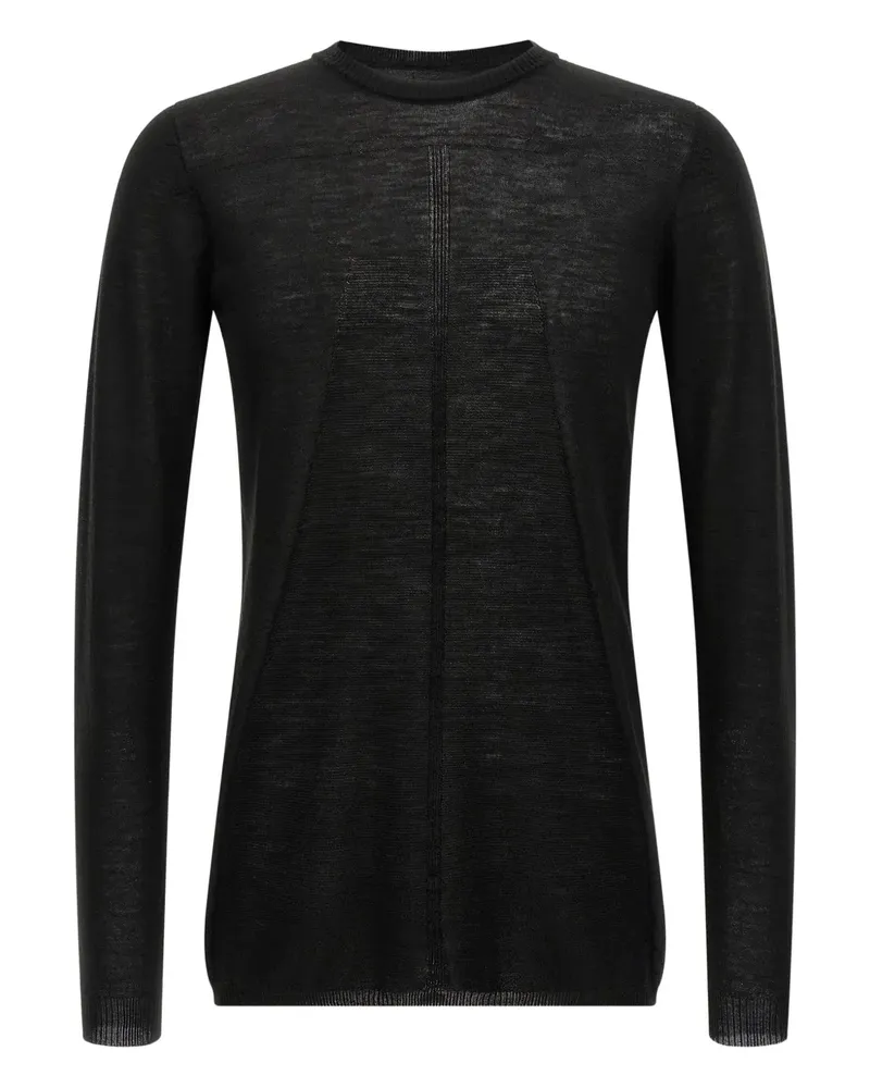 Rick Owens Pullover mit Rundhalsausschnitt - Schwarz Schwarz