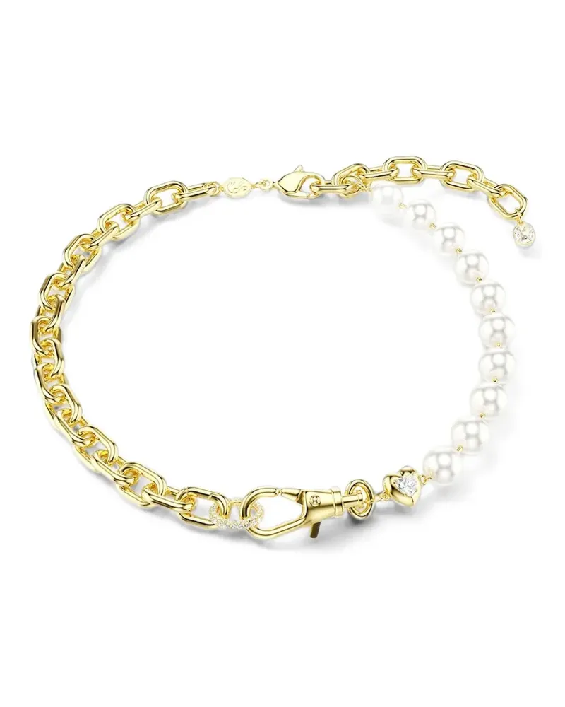 Swarovski Idyllia crystal-embellished necklace - Gold Gold