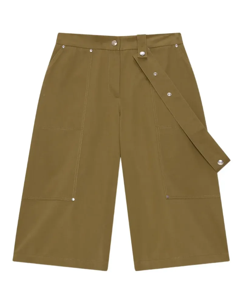 MSGM Shorts mit Riemendetail - Grün Grün