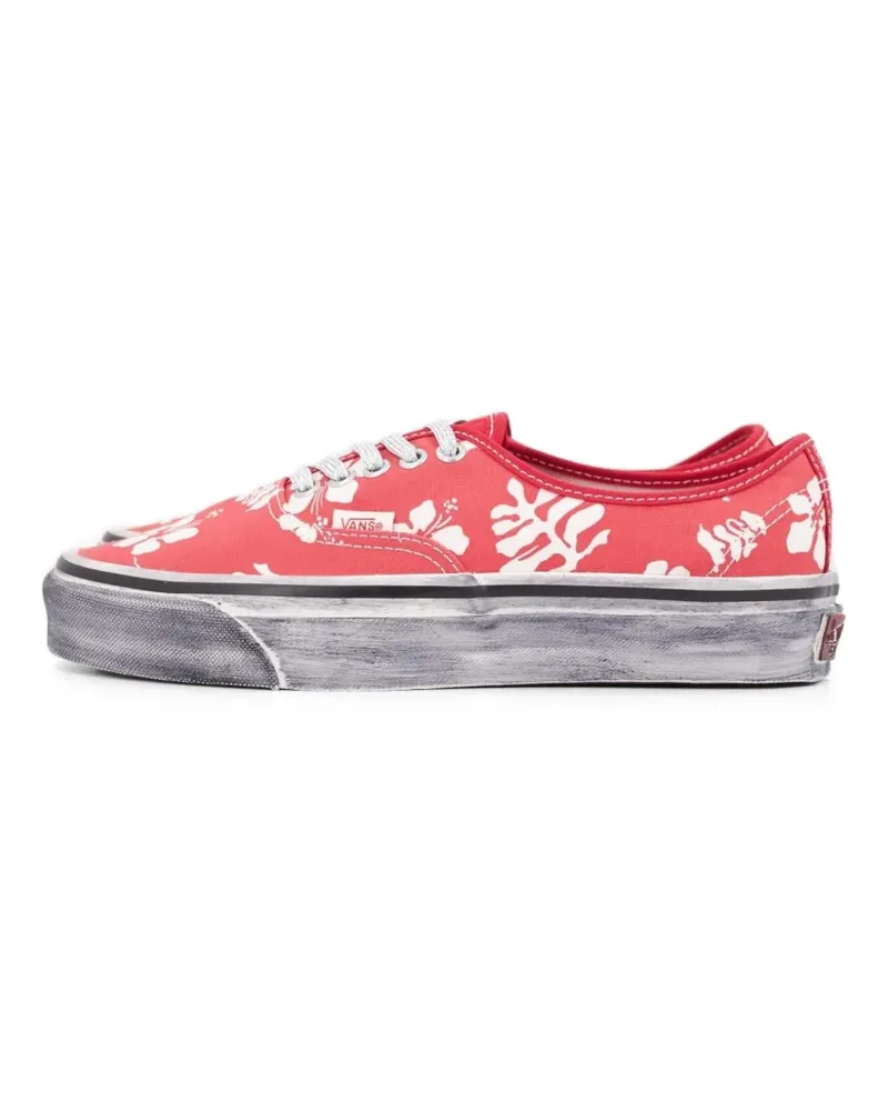 Vans Premium Authentic floral-print sneakers - Rot Rot