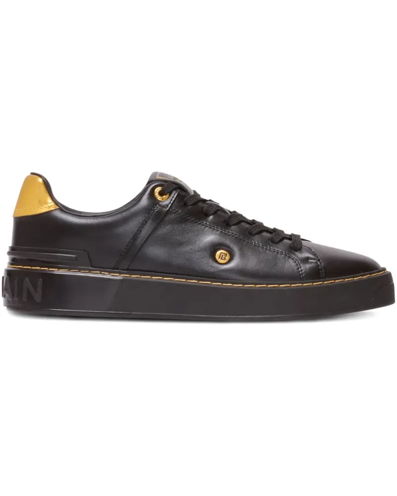 Balmain B-Court Sneakers - Schwarz Schwarz
