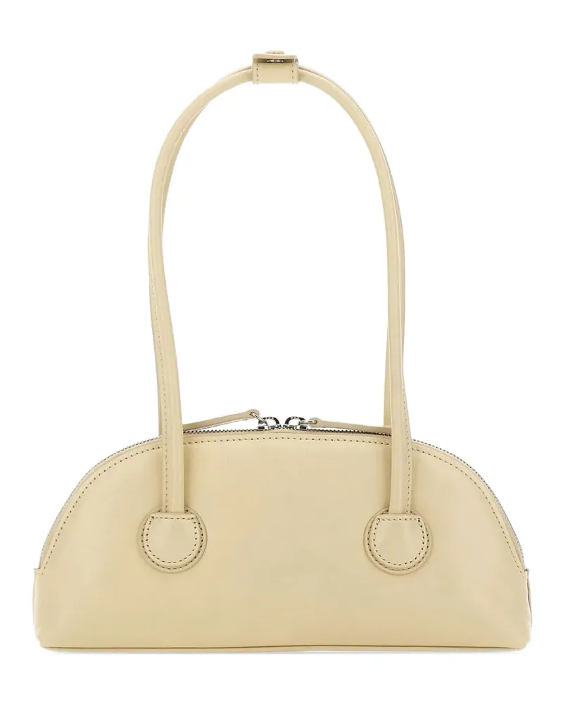 Marge Sherwood Bessette embossed logo half-moon shoulder bag - Gelb Gelb