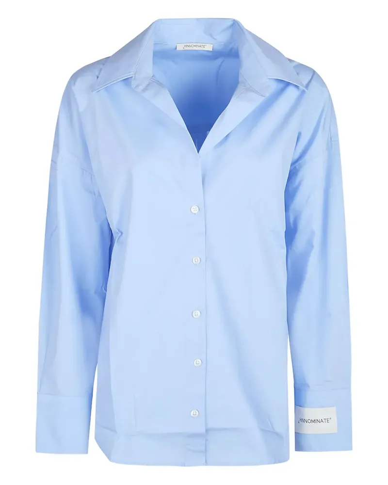 HINNOMINATE button-down cotton shirt - Blau Blau