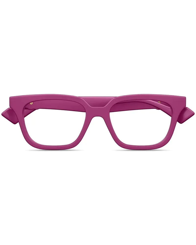 Gucci Brille mit eckigem Gestell - Rot Rot
