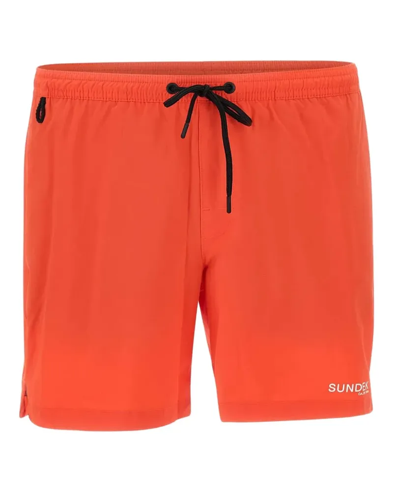 Sundek Boardshort Firebird Badeshorts - Rot Rot