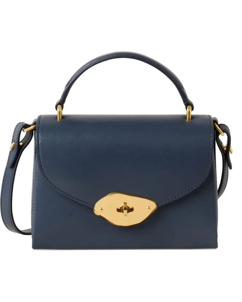 Mulberry Kleine Lana Umhängetasche mit Klappverschluss - Blau Blau