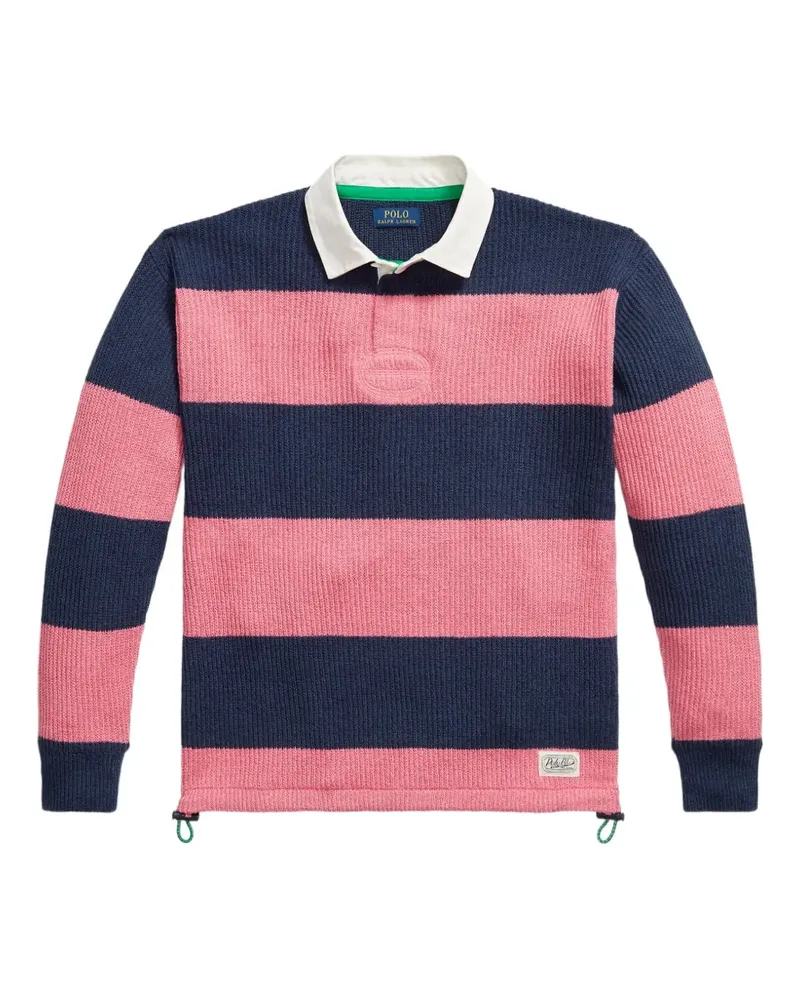 Ralph Lauren striped rugby knitwear - Blau Blau