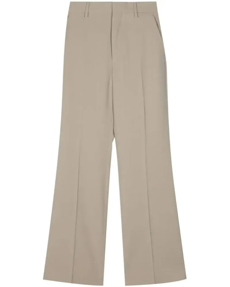 AMI Paris Ausgestellte Hose - Nude Nude