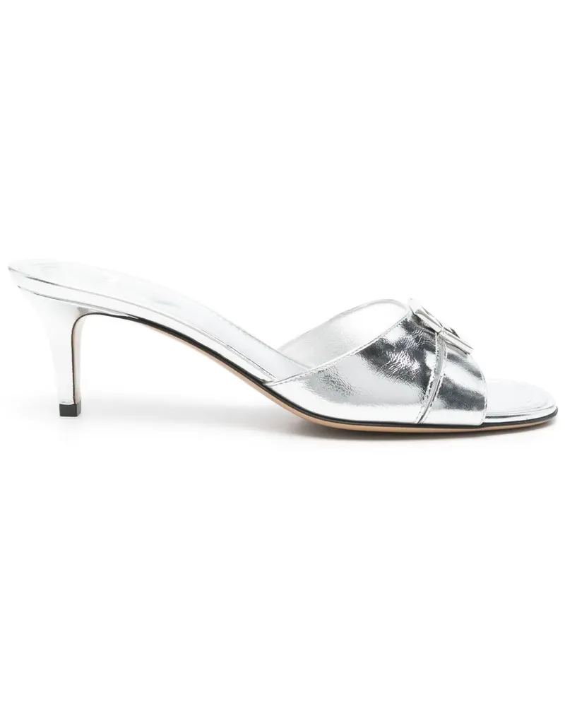 Fendi FFold Mules 55mm - Silber Silber