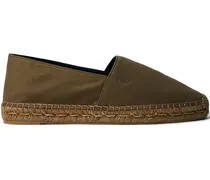 Espadrilles mit mandelförmiger Kappe - Braun
