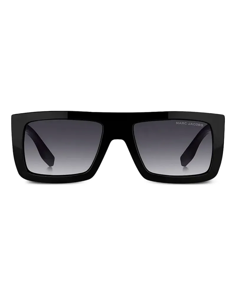 Marc Jacobs Sonnenbrille mit eckigem Gestell - Schwarz Schwarz
