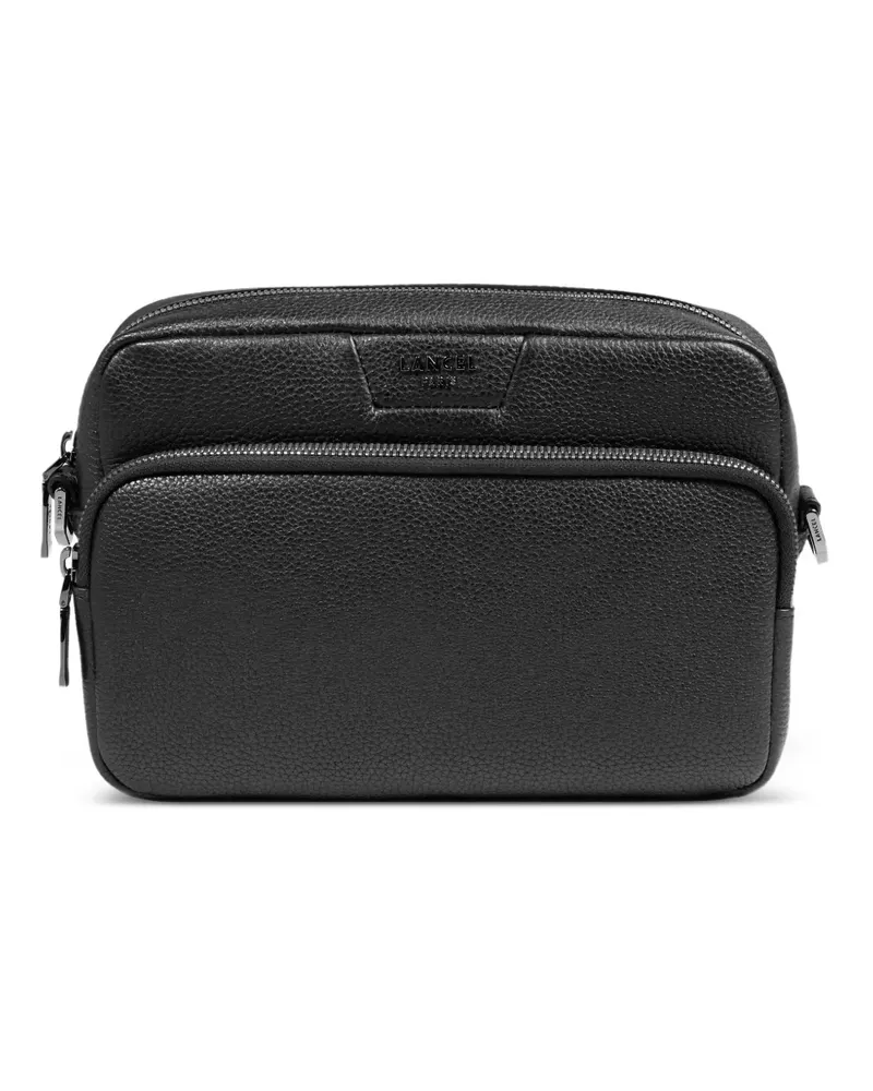 Lancel Clutch mit doppeltem Reißverschluss - Schwarz Schwarz