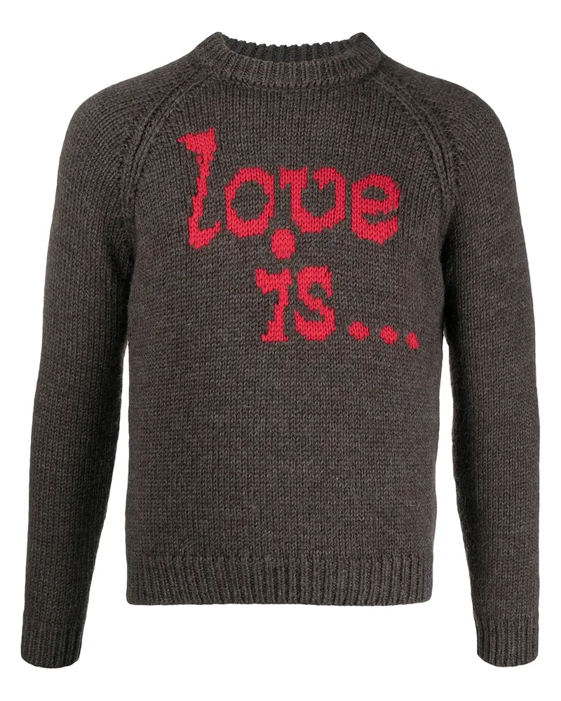 Dsquared2 Love is...' Pullover - Braun Braun