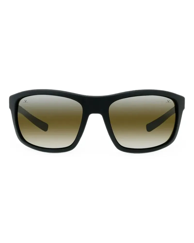 Vuarnet Racing 08 Sonnenbrille mit eckigem Gestell - Schwarz Schwarz