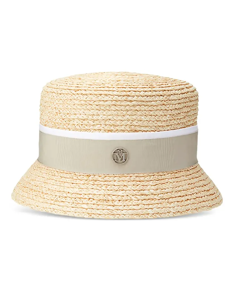 Maison Michel New Kendall Strohhut - Nude Nude